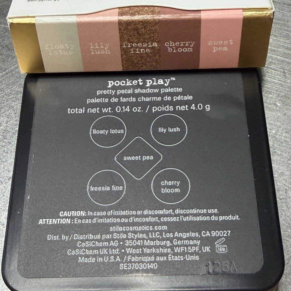 Stila Pink & Champagne 5-Color Eyeshadow Palette - Picture 6 of 7
